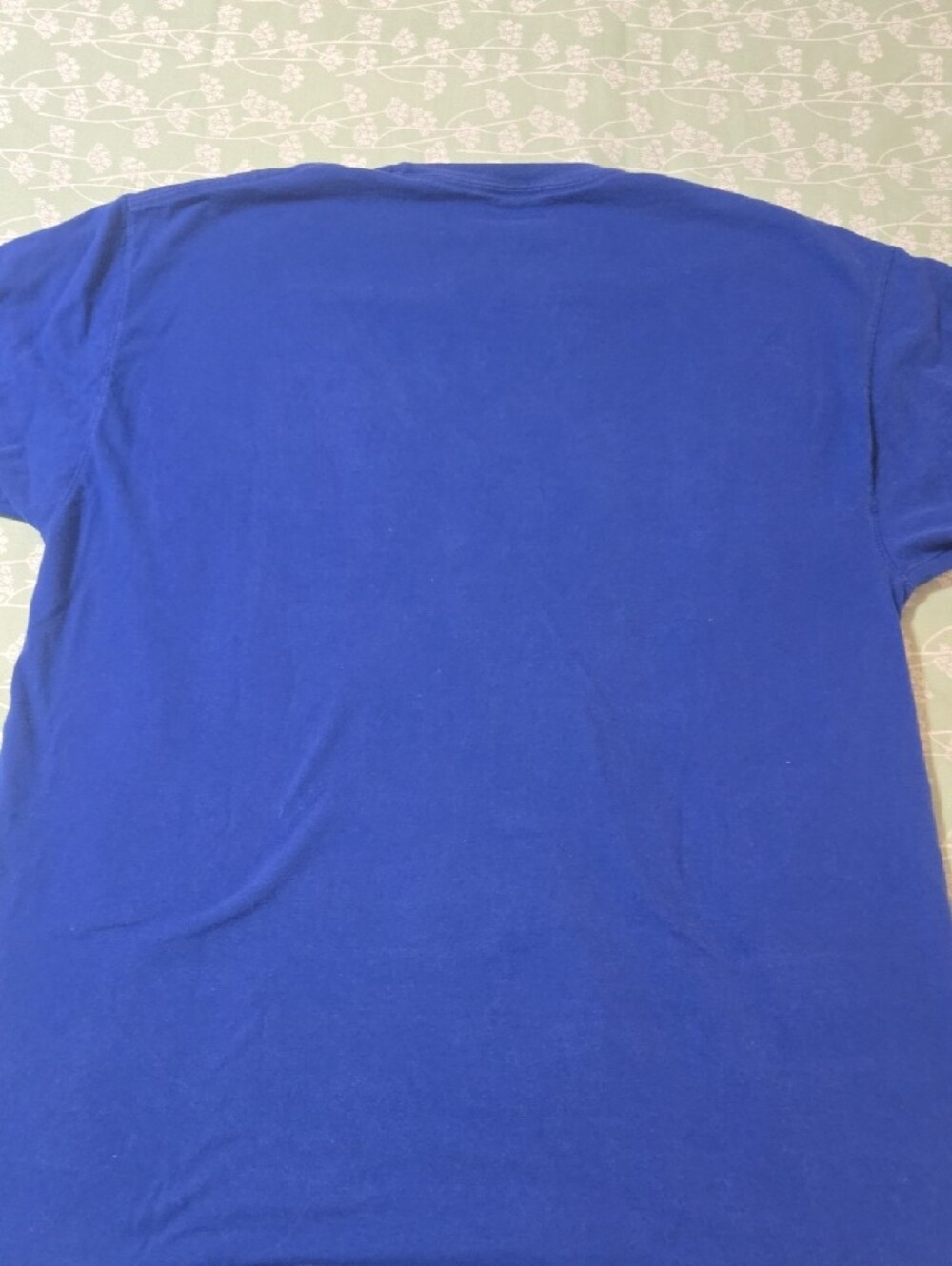 Champion Unisex Royal Blue Logo Short Sleeve Tee - Picture 4 of 4